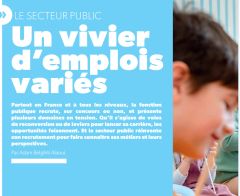 Le Secteur Public - Un vivier d'emplois variés